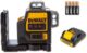 DEWALT DCE0811LR Aku laser linkov 4xAA 2x erven paprsek - 2x paprsek - vertikln a horizontln