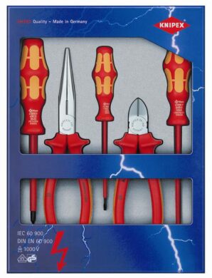 KNIPEX 00 20 13 Sada kleští a šroubováků elektro  (0141043)