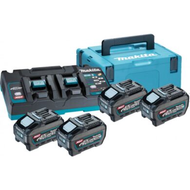 MAKITA 191U42-2 Set akumulátorů 40V XGT 4x5,0Ah BL4050 + DC40RB  (1914220)