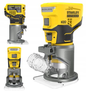 STANLEY SFMCW400B  Aku frézka 20V (bez aku) 8mm SFM  (3453400)