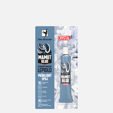 DEN BRAVEN 35008TU Lepidlo 25ml MAMUT CRYSTAL transparentní  (7797030)