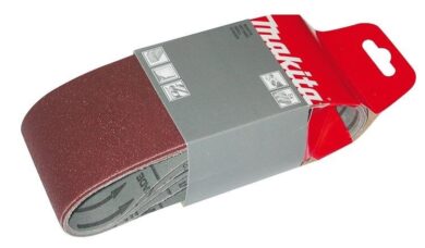 MAKITA P-37116 Brusný pás 5ks 457x76mm P80 (pro 9910/9911)  (7818910)