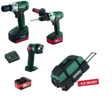 METABO 602000852 Set nářadí SB18LTX + SSW18 + ULA18  (7853413)