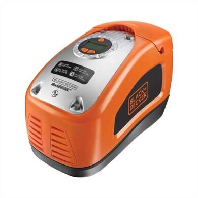 BLACK DECKER ASI300 Kompresor bezolejový 11bar MINI 12V/230V  (7856499)