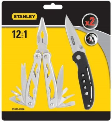 STANLEY STHT0-71028 Kleště mutifunkční 12v1 + nůž  (7878985)