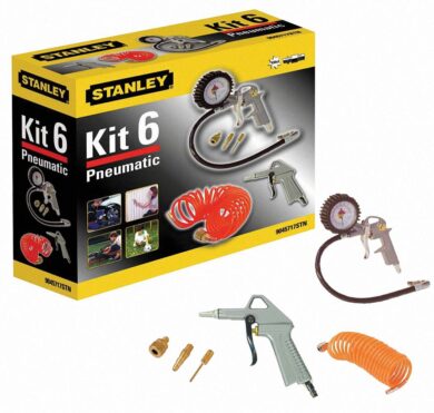 STANLEY 9045717STN Sada příslušenství ke kompresoru KIT BOX 6ks  (7895260)