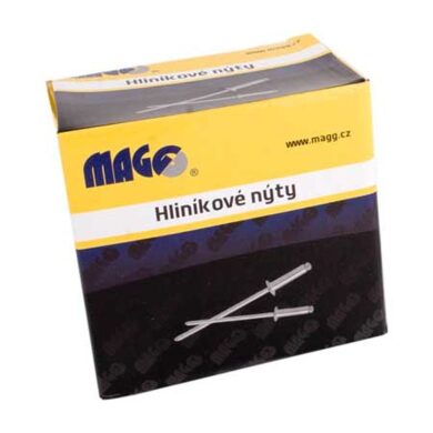 MAGG ALN40127 Nýty trhací hliníkové 4,0x12,7mm 1000ks/bal  (7899885)