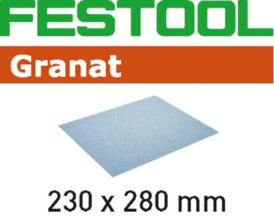 FESTOOL 201259 Brusný papír 230x280mm P100 GRANAT 10ks  (7900187)