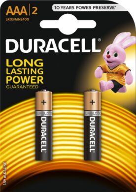 DURACELL LR03/2 AAA Baterie ALKALINE Basic (2ks/bal)  (7910764)