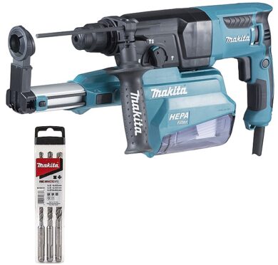 MAKITA HR2650X2 Kladivo kombi 2,4J 800W SDS-plus s odsáváním  (7912537)