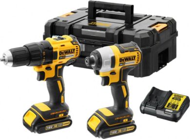 DEWALT DCK2059D2T Set nářadí 18V 2x4,0Ah (DCD777+DCF787)  (7913153)