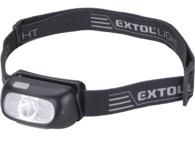 EXTOL 43181 Svítilna čelovka 5W CREE XPG LED 130Lm USB  (8043181)