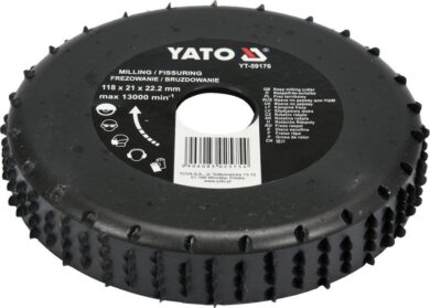 YATO YT-59176 Rotační rašple frézovací 118x21x22,2mm  (8059176)