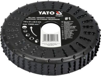 YATO YT-59177 Rotační rašple frézovací UNI 118x21x22,2mm  (8059177)