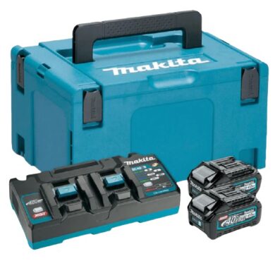 MAKITA 191U00-8 Set akumulátorů 40V XGT 2x4,0Ah BL4040 + DC40RB  (8219100)