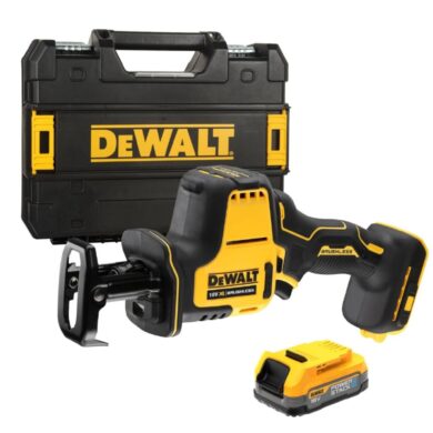 DEWALT DCS369E1T Aku pila mečová 18V 1x1,7Ah POWERSTACK Tstak  (8303672)