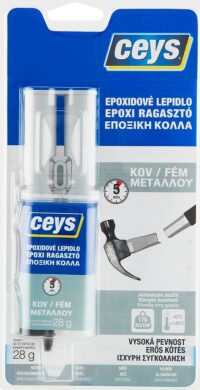 CEYS 48510230 Lepidlo epoxidové dvousložkové na kov 28g Metal  (8510230)